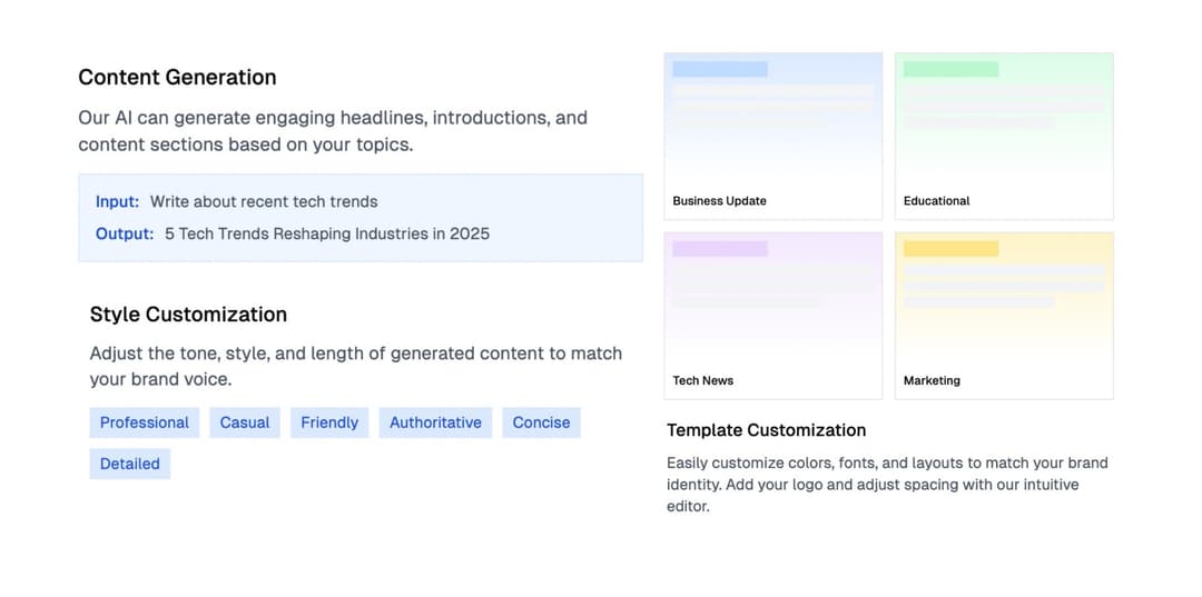 Smart Writing & Templates